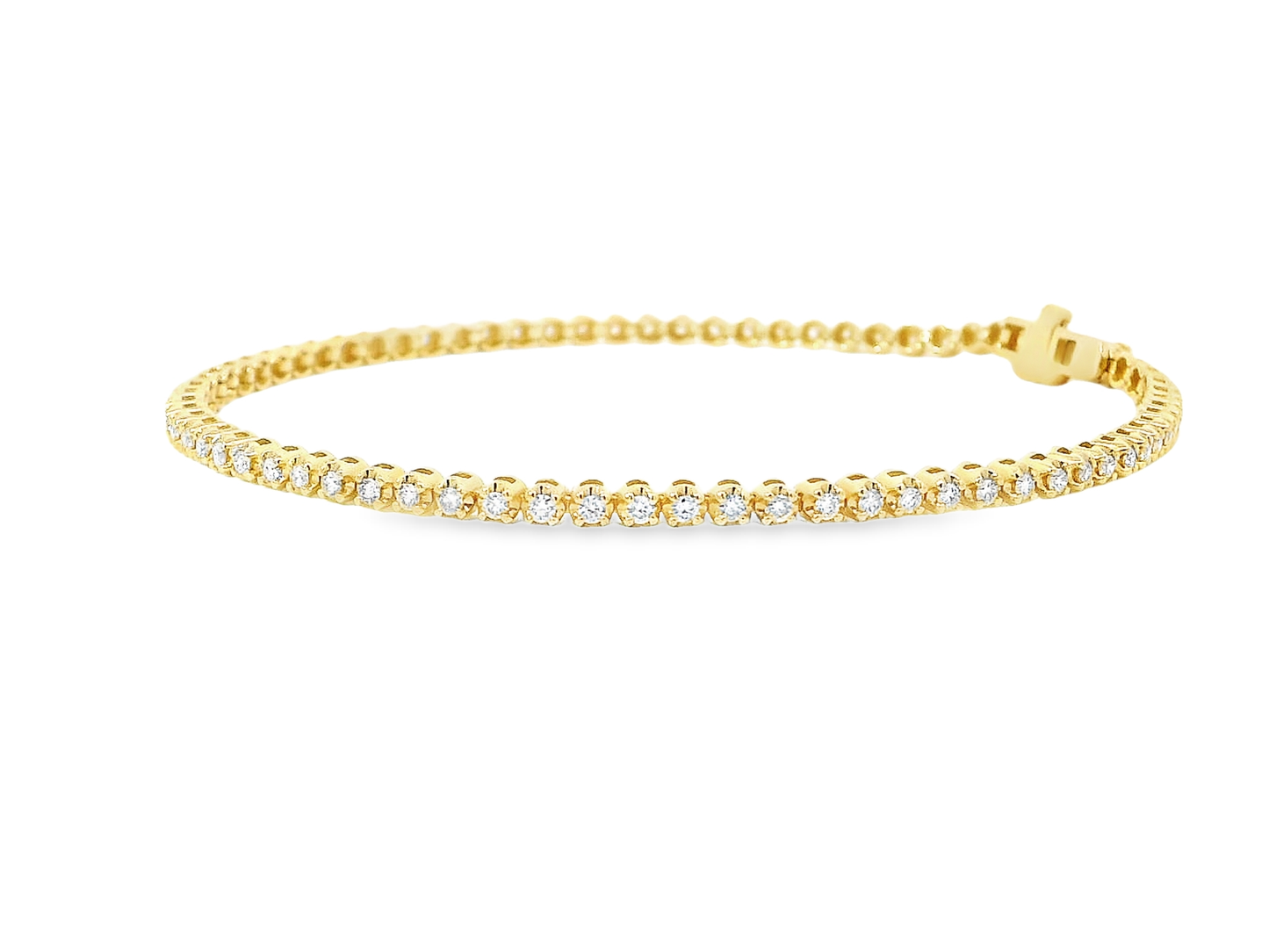 Elegant Gold Diamond Bracelet