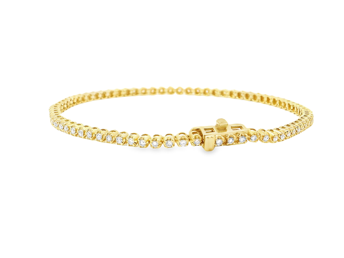 Elegant Gold Diamond Bracelet