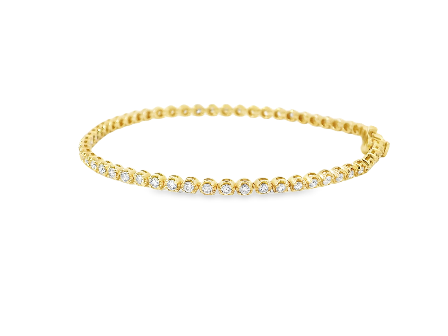 Elegant Gold Diamond Bracelet