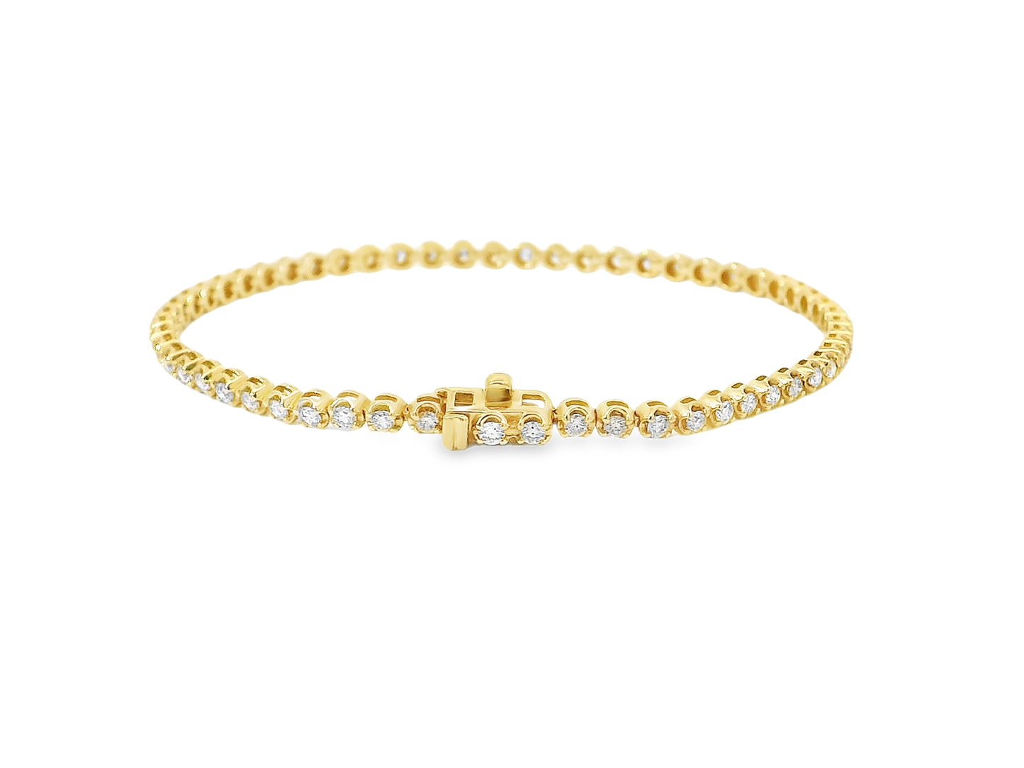 Elegant Gold Diamond Bracelet