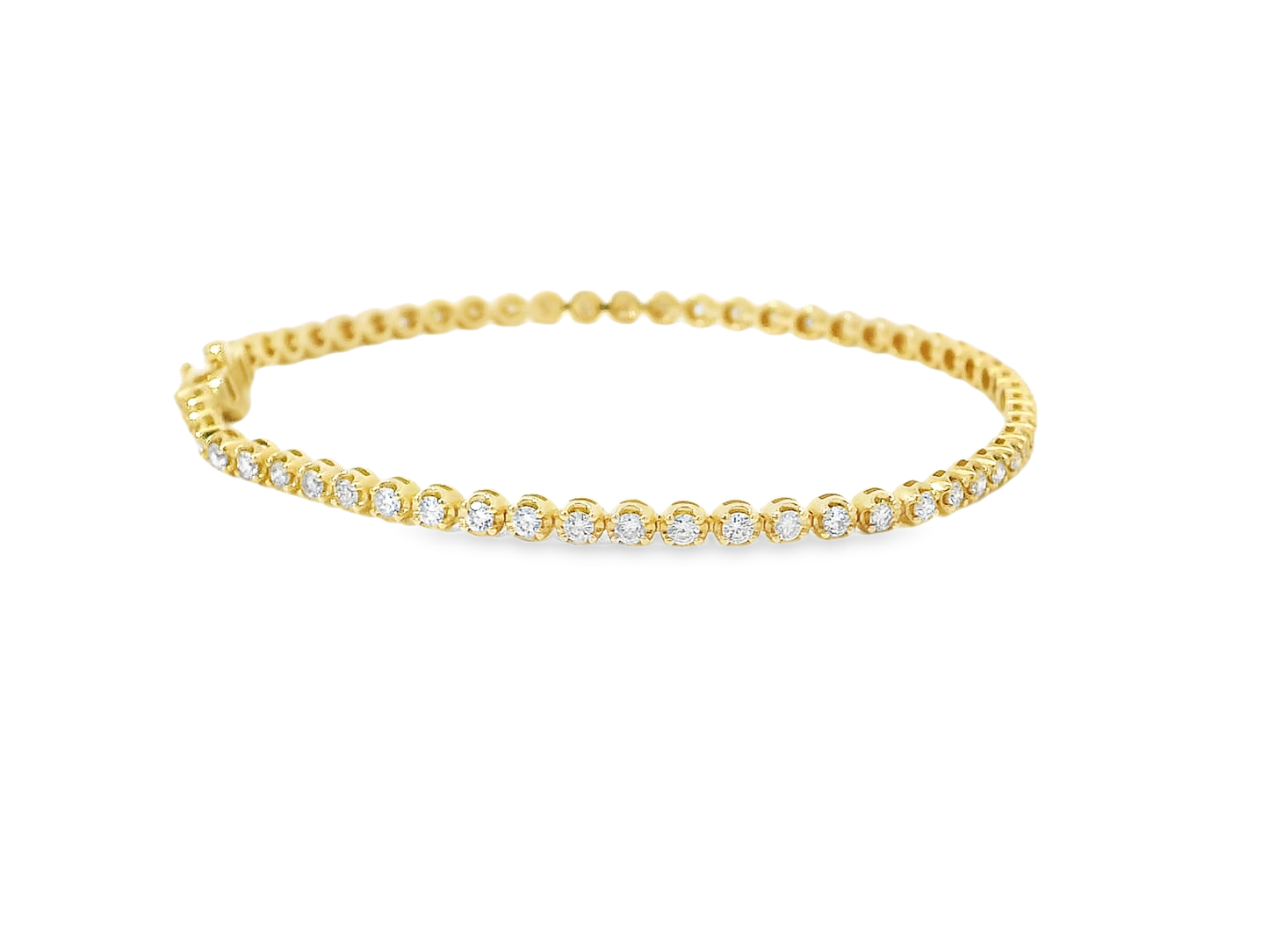 Elegant Gold Diamond Bracelet