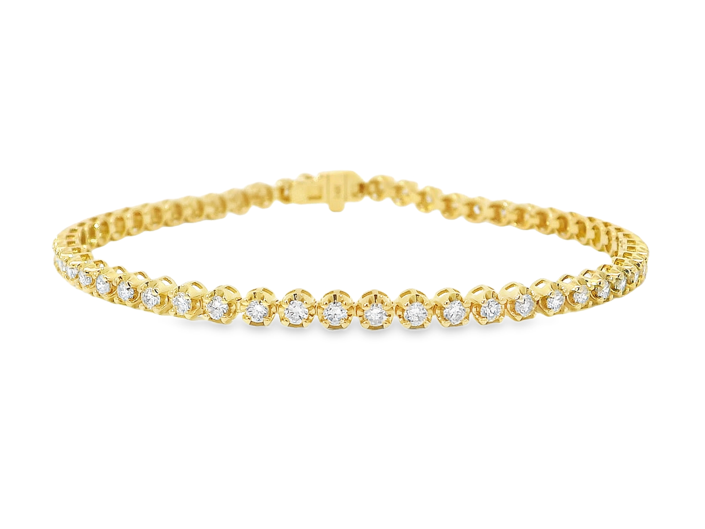 Elegant Gold Diamond Bracelet