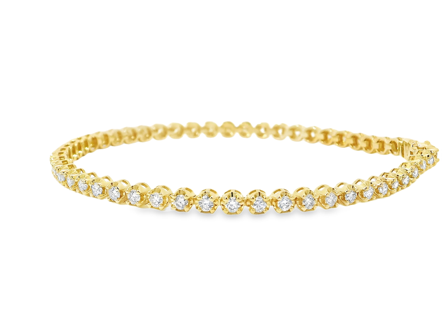 Elegant Gold Diamond Bracelet