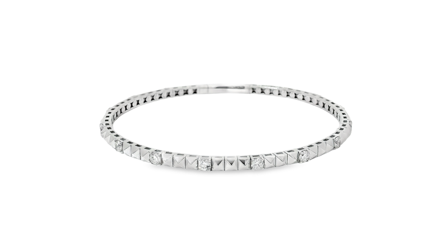 Elegant Gold Studded Bracelet