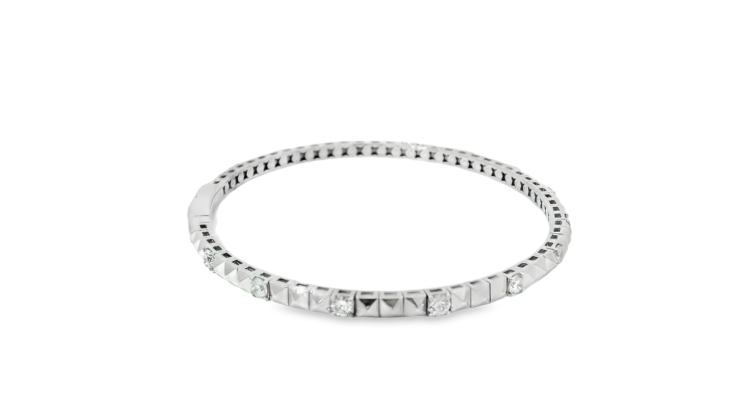 Elegant Gold Studded Bracelet