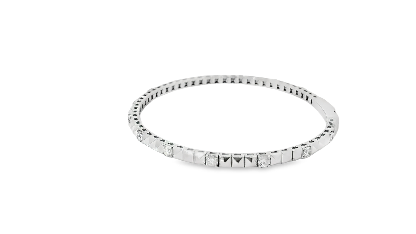 Elegant Gold Studded Bracelet