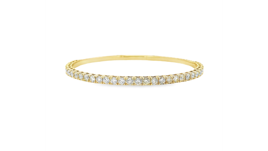 Elegant Gold Diamond Bracelet