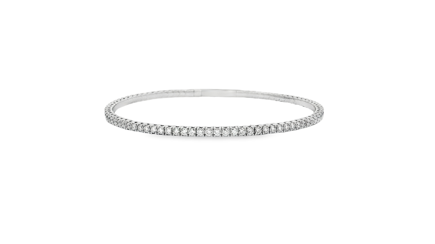 Elegant Diamond-Studded Bracelet