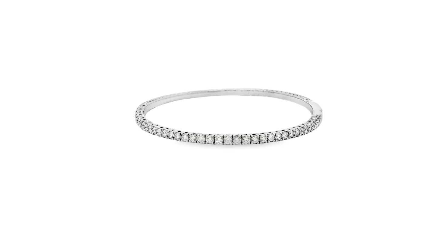 Elegant Diamond-Studded Bracelet