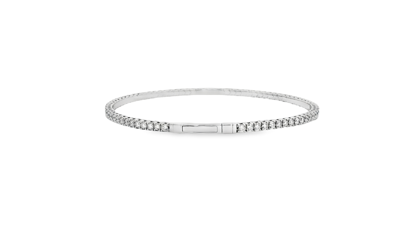 Elegant Diamond-Studded Bracelet