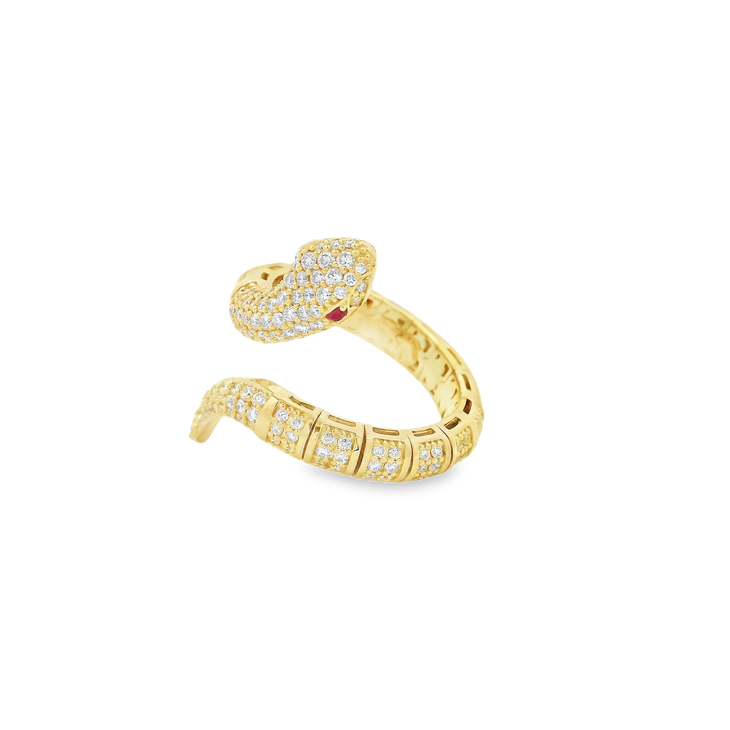 Elegant Snake-Inspired Ring