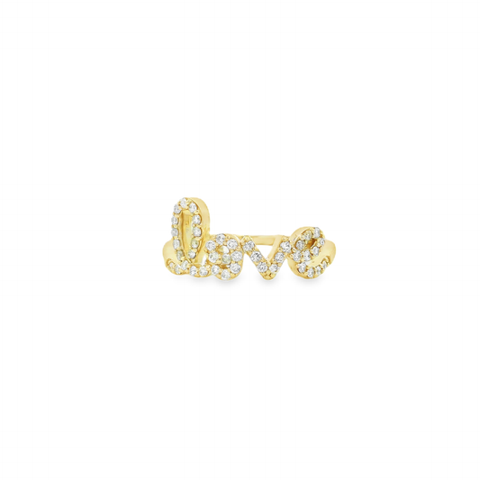 Charming Love Ring in Gold