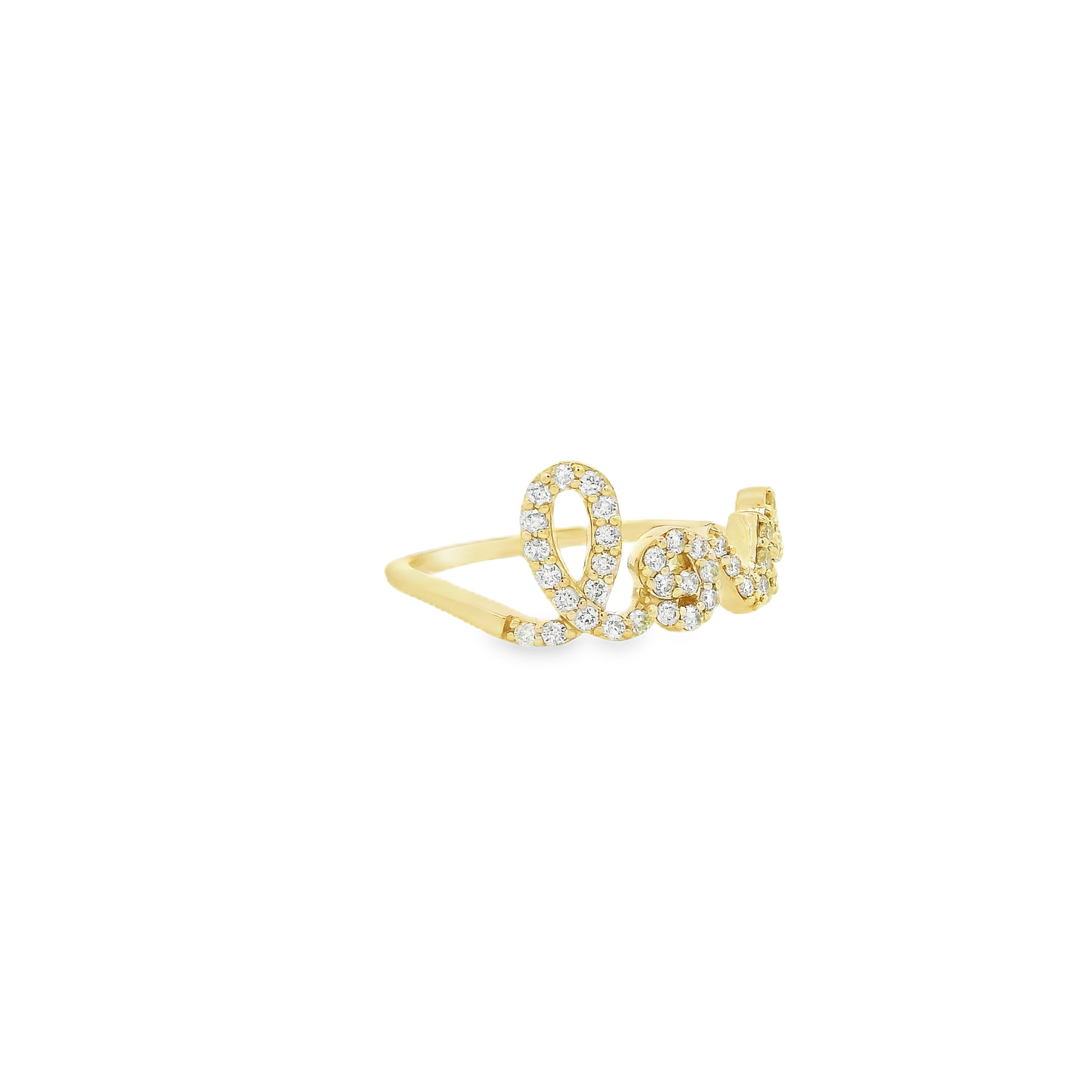 Charming Love Ring in Gold