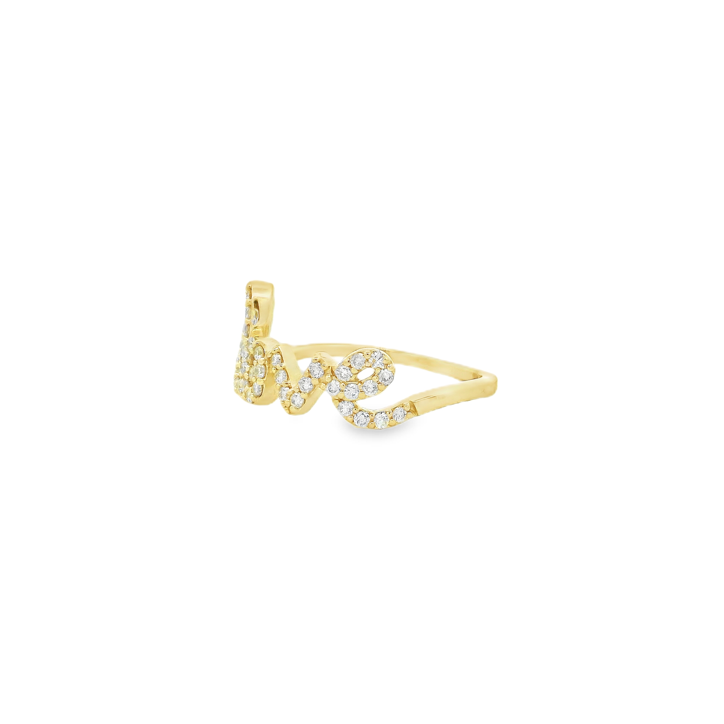 Charming Love Ring in Gold