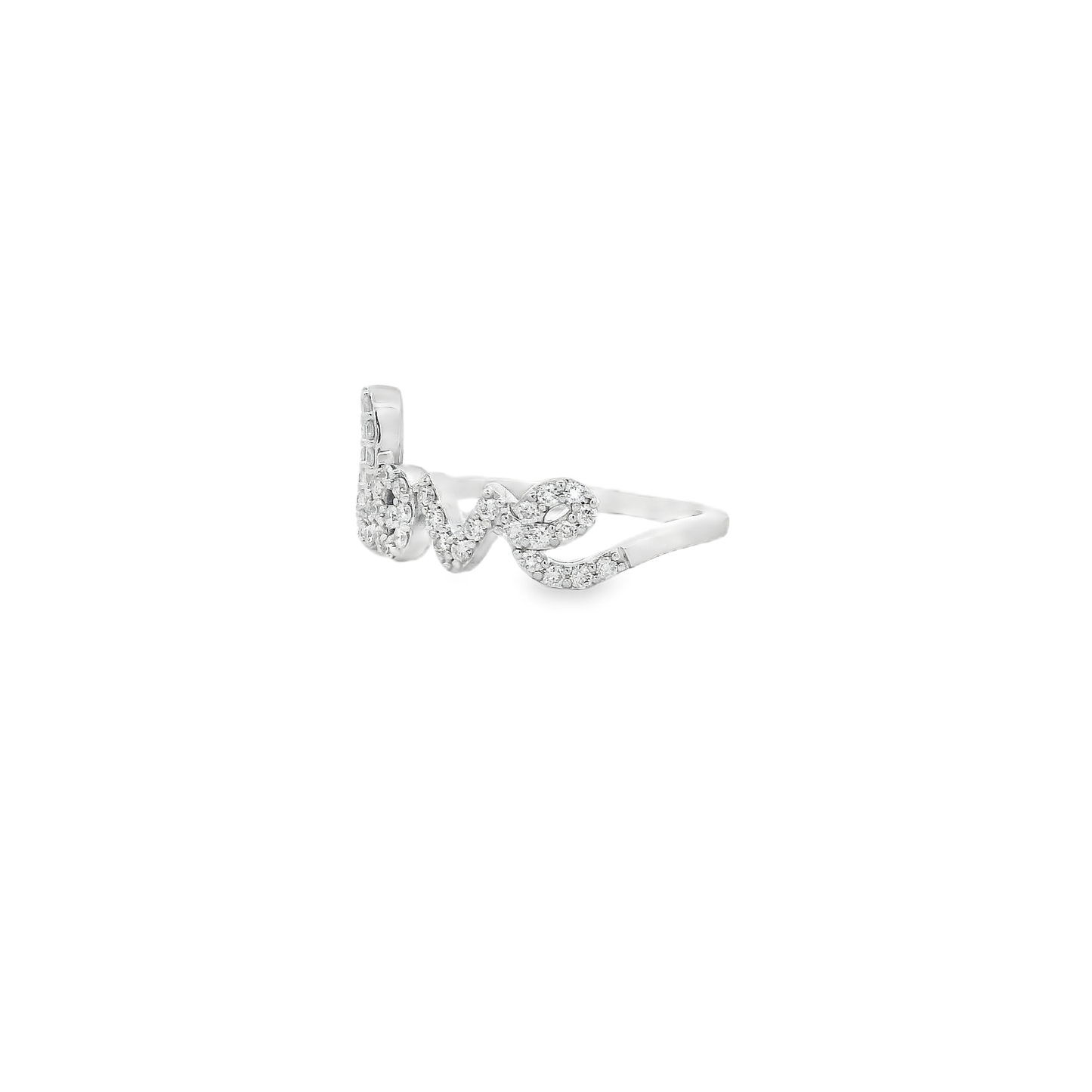 Charming Love Ring in Gold