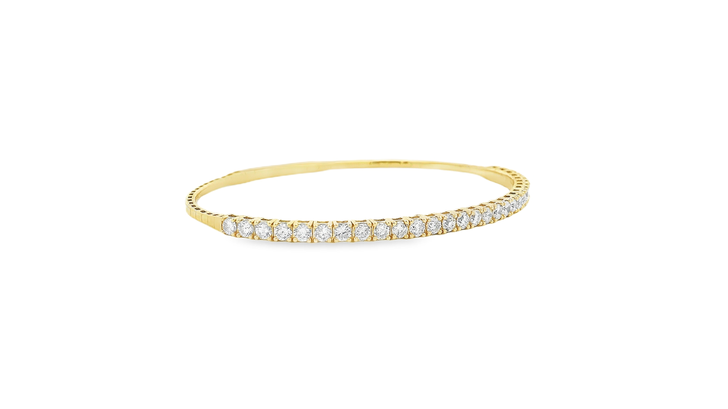 Elegant Gold Diamond Bracelet