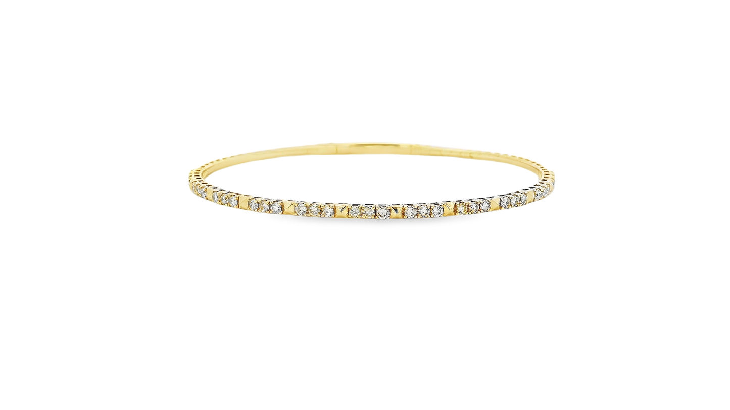 Elegant Diamond Bangle Bracelet