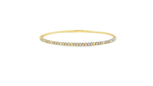 Elegant Diamond Bangle Bracelet