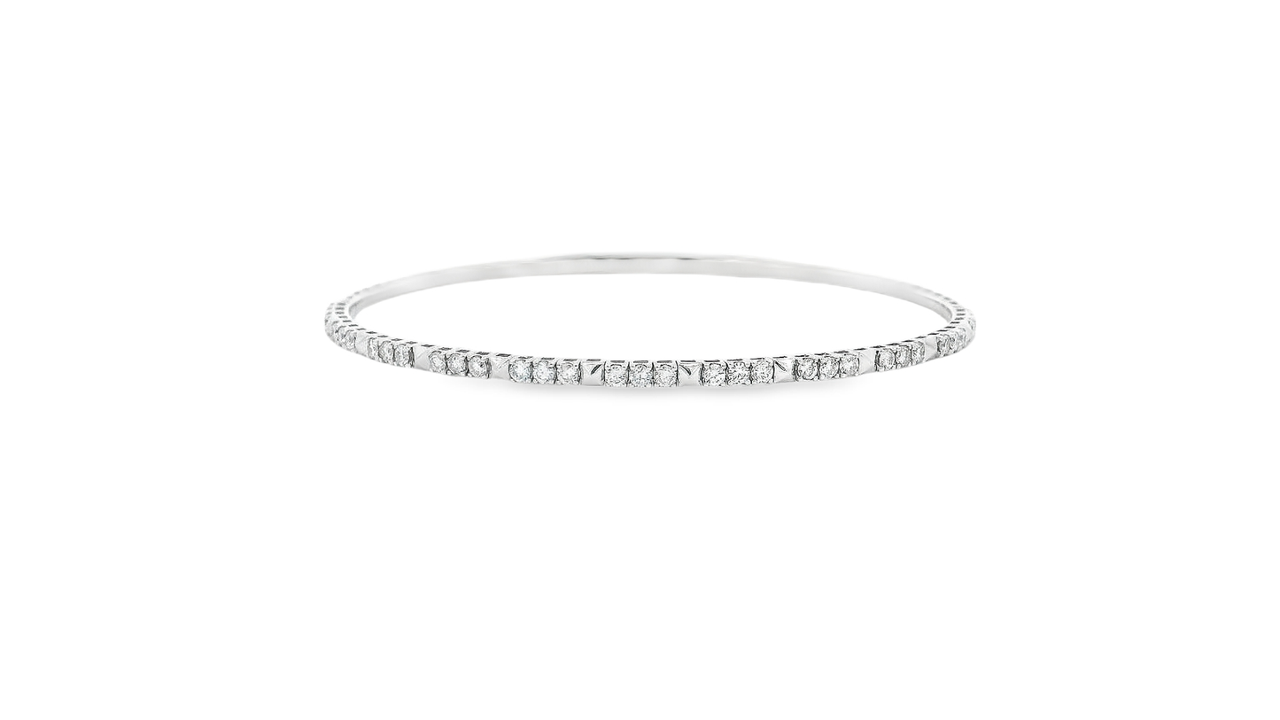 Elegant Diamond Bangle Bracelet