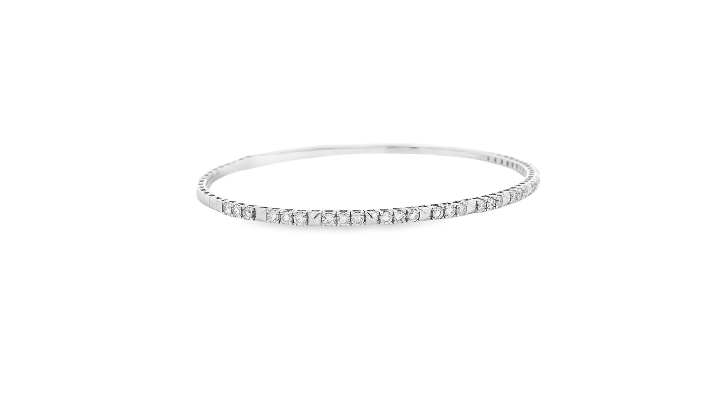 Elegant Diamond Bangle Bracelet