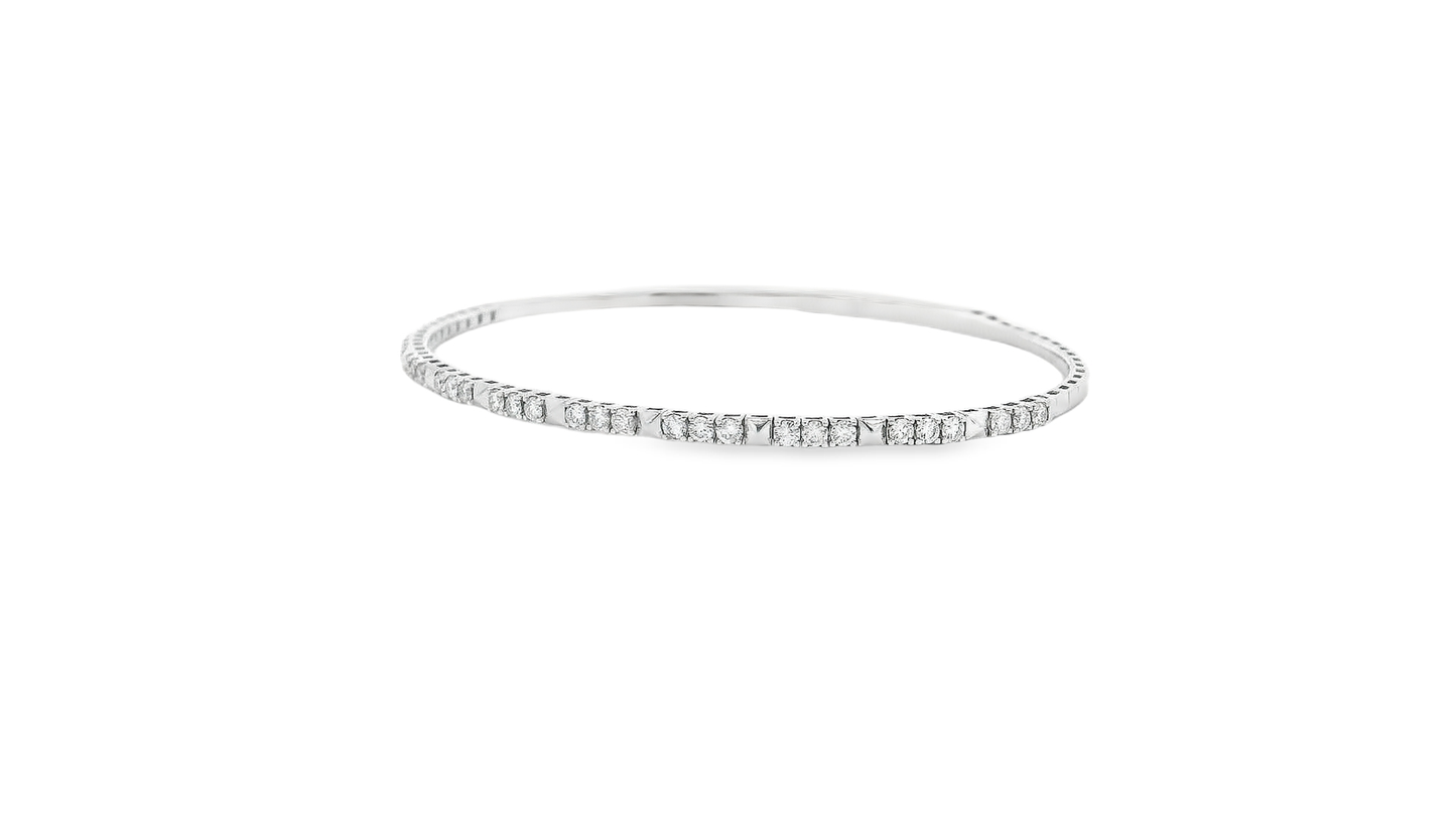 Elegant Diamond Bangle Bracelet