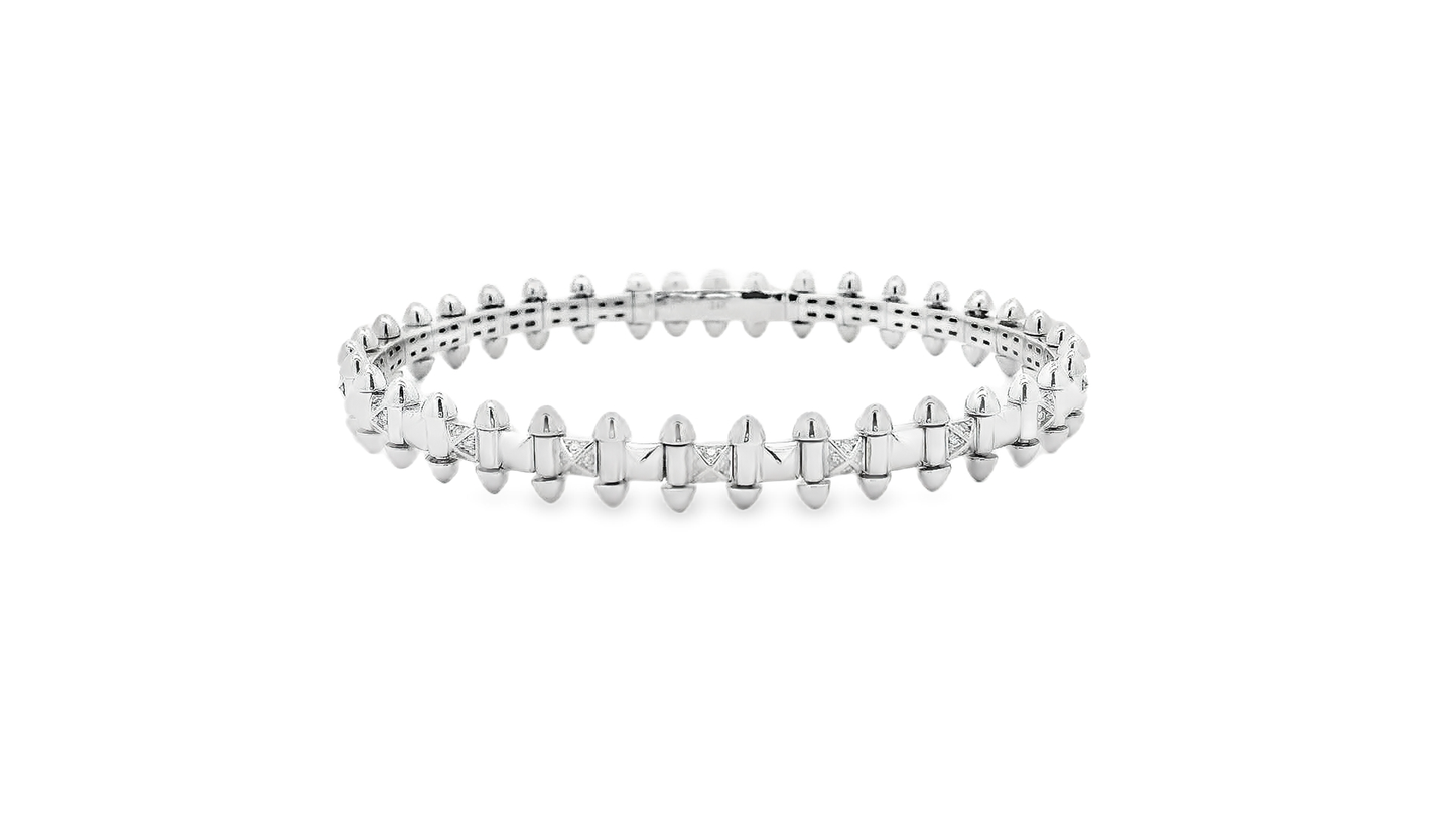 Stylish Spiked Bracelet