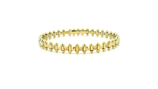 Stylish Spiked Bracelet