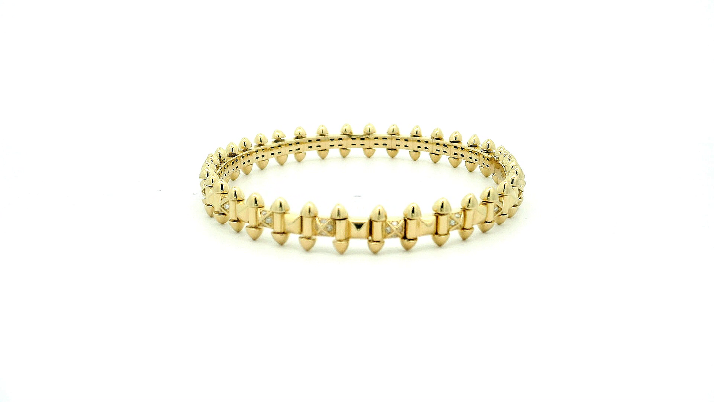 Stylish Spiked Bracelet