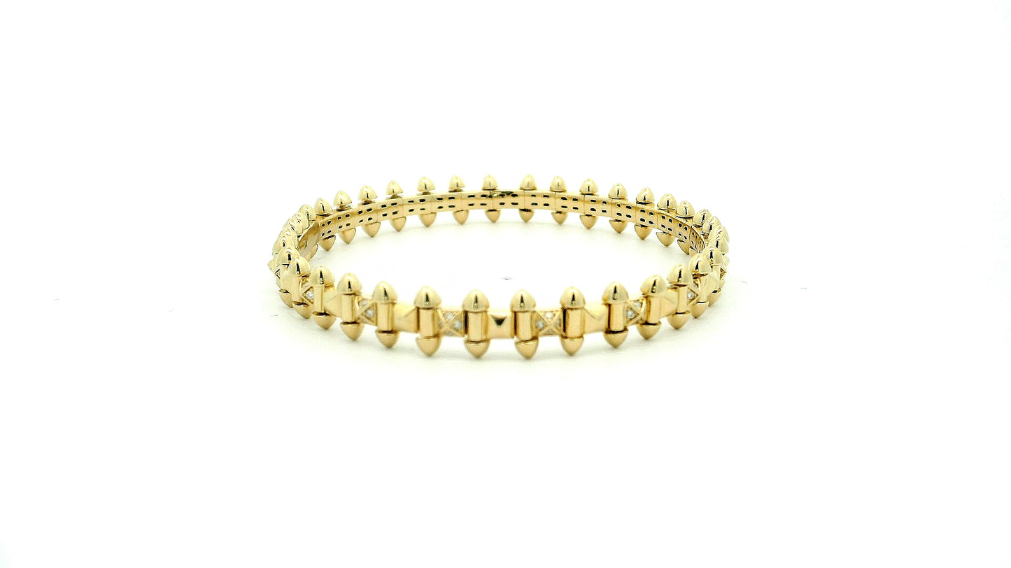Stylish Spiked Bracelet