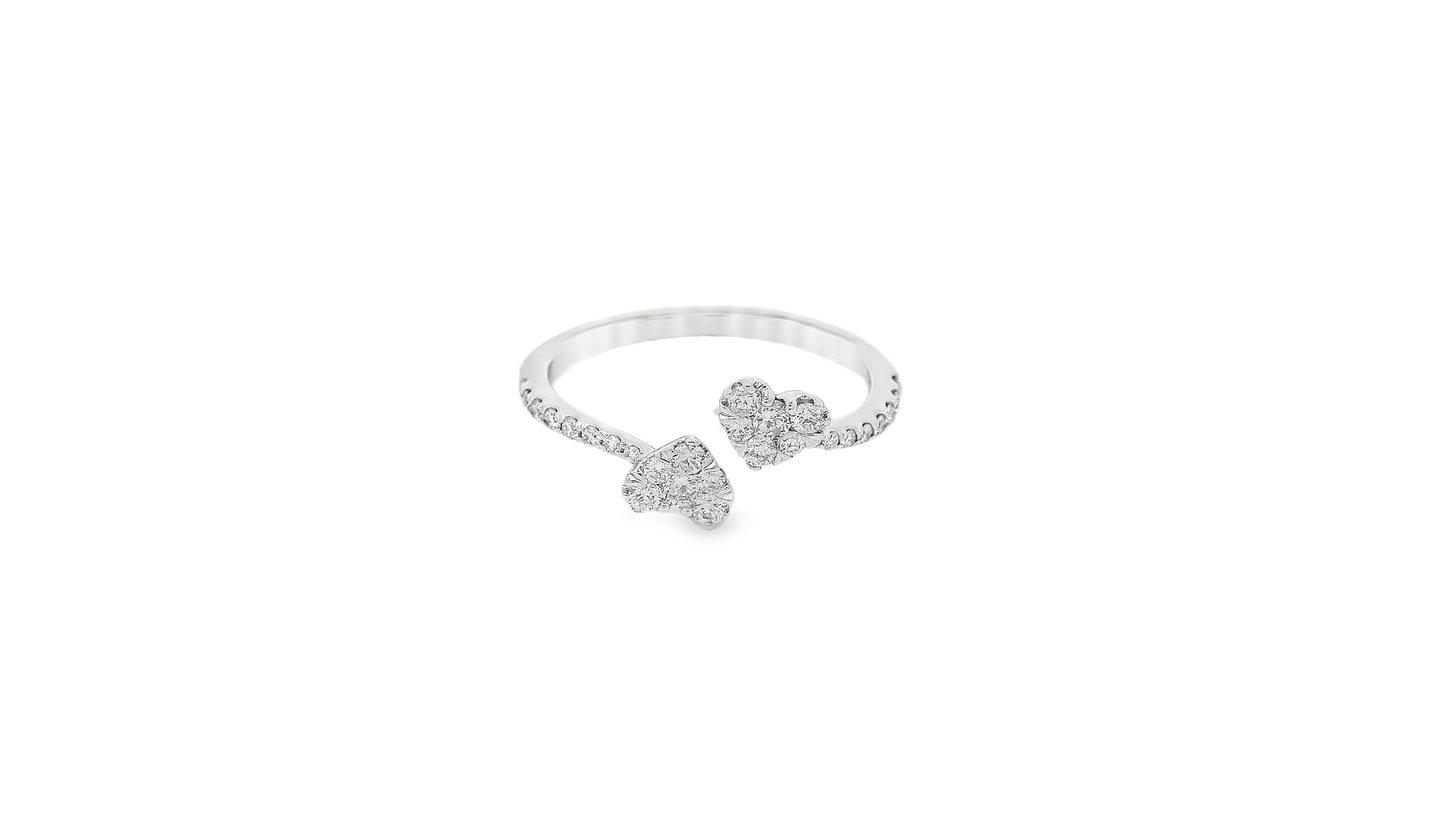 Elegant Diamond-Studded Ring
