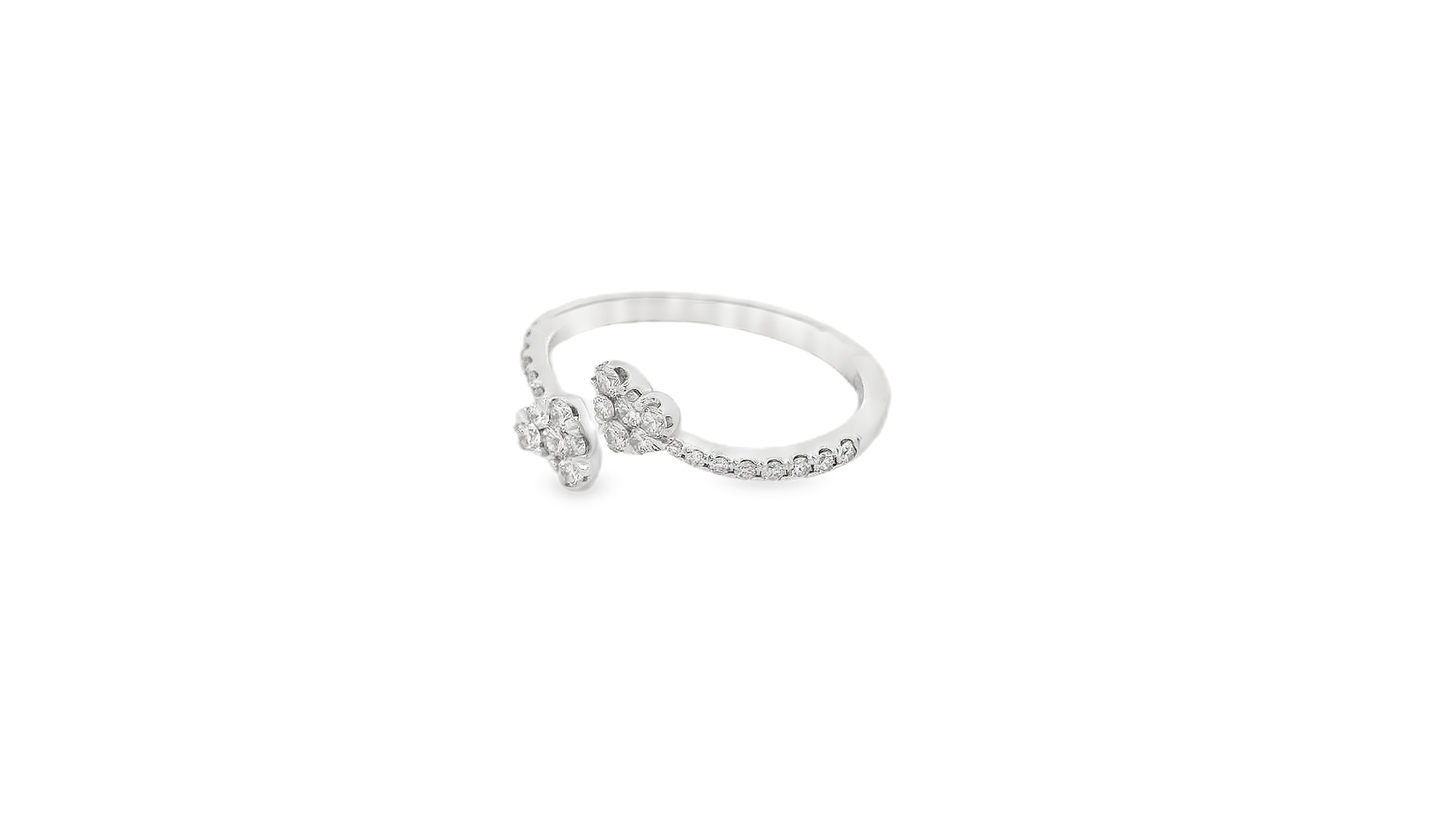 Elegant Diamond-Studded Ring