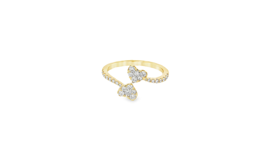Elegant Diamond-Studded Ring