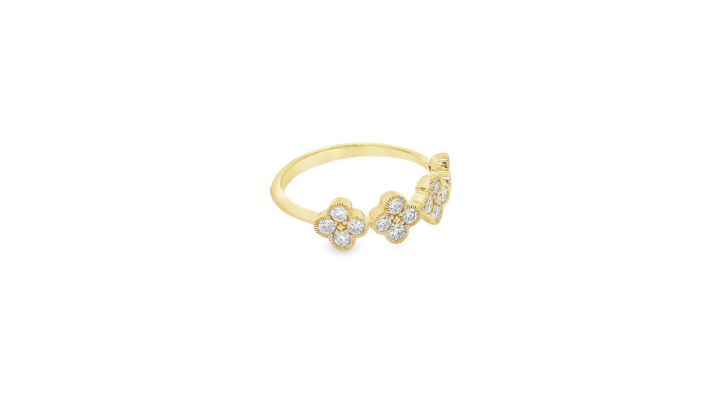 Elegant Gold Diamond Ring