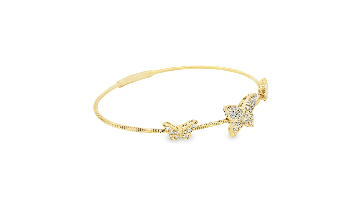Elegant Butterfly Design Bracelet