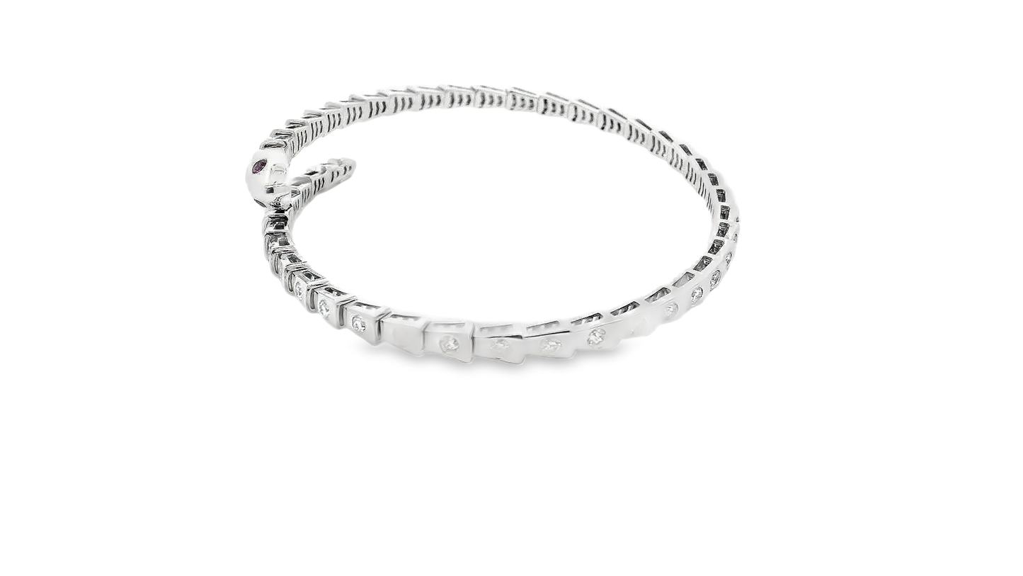 Elegant Snake-Inspired Bracelet