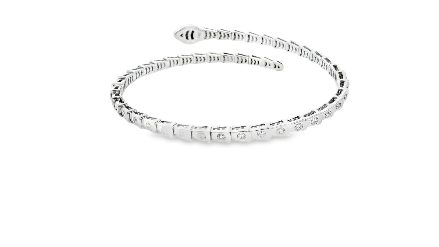 Elegant Snake-Inspired Bracelet