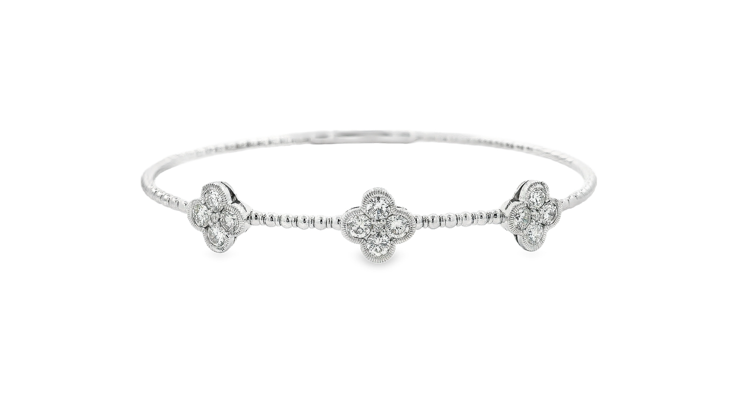Elegant Flower Bracelet