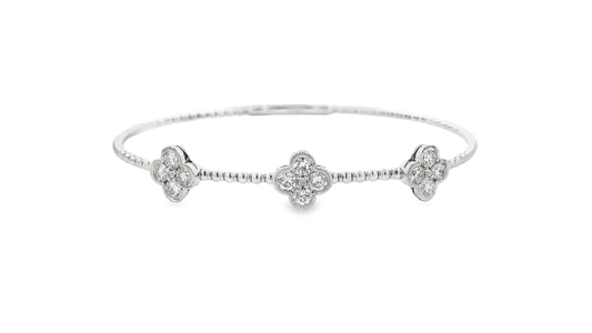Elegant Flower Bracelet