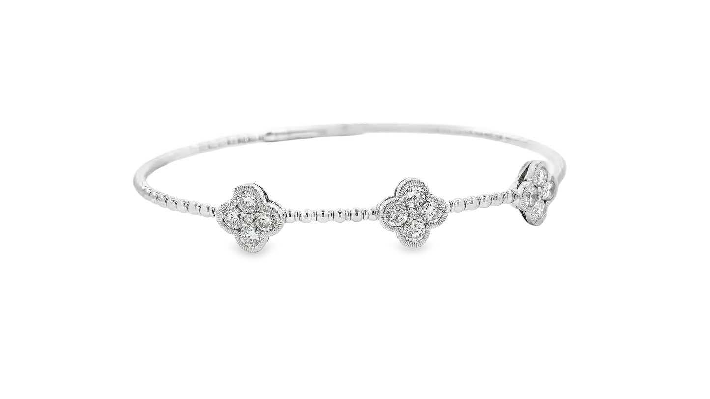 Elegant Flower Bracelet