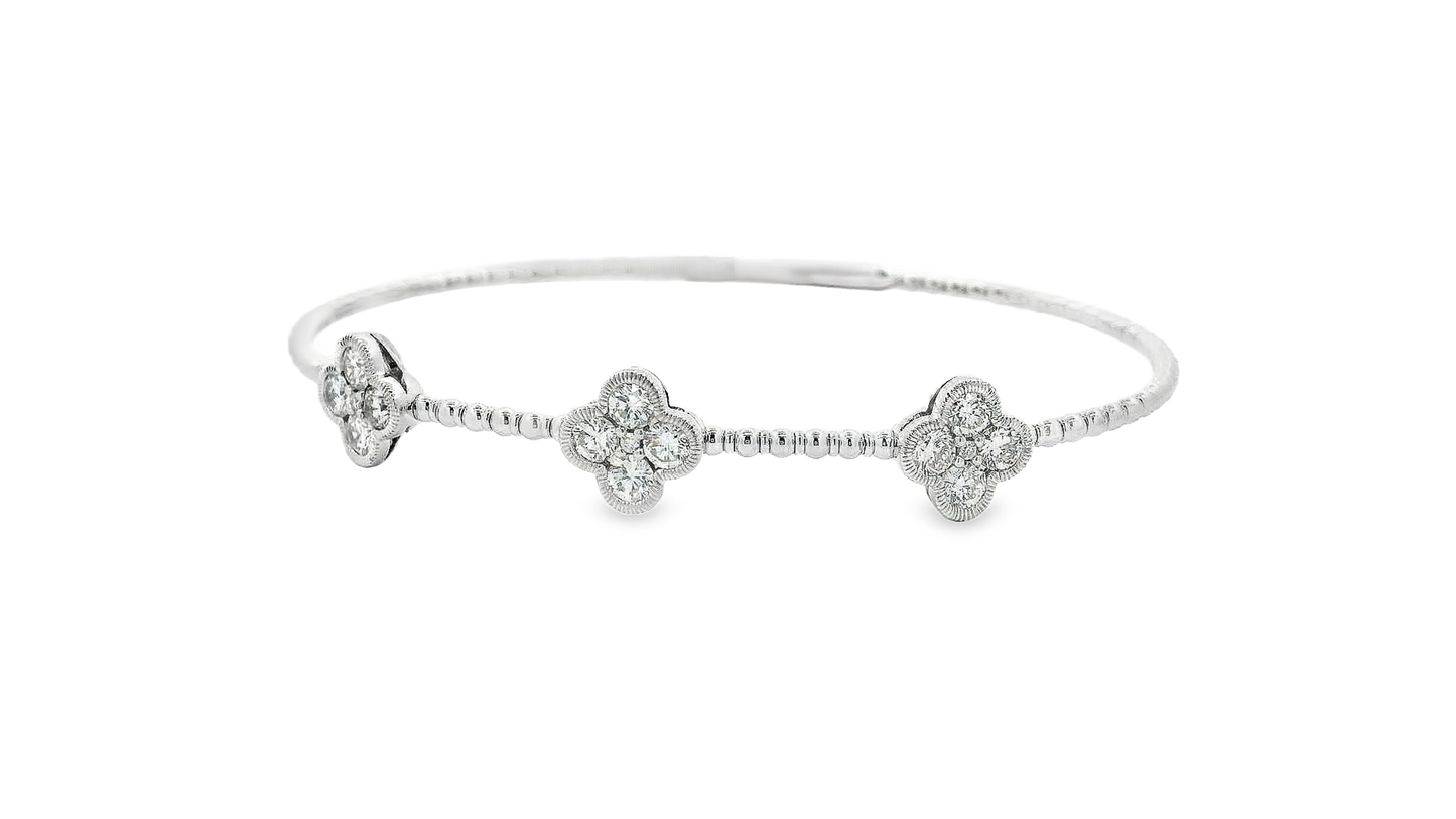 Elegant Flower Bracelet