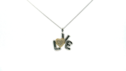 Charming Love Pendant Necklace