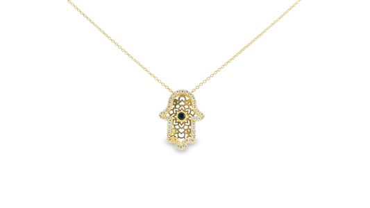 Elegant Gold Pendant Necklace