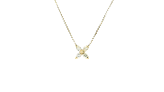 Elegant Gold Butterfly Pendant