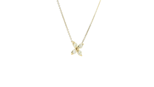 Elegant Gold Butterfly Pendant
