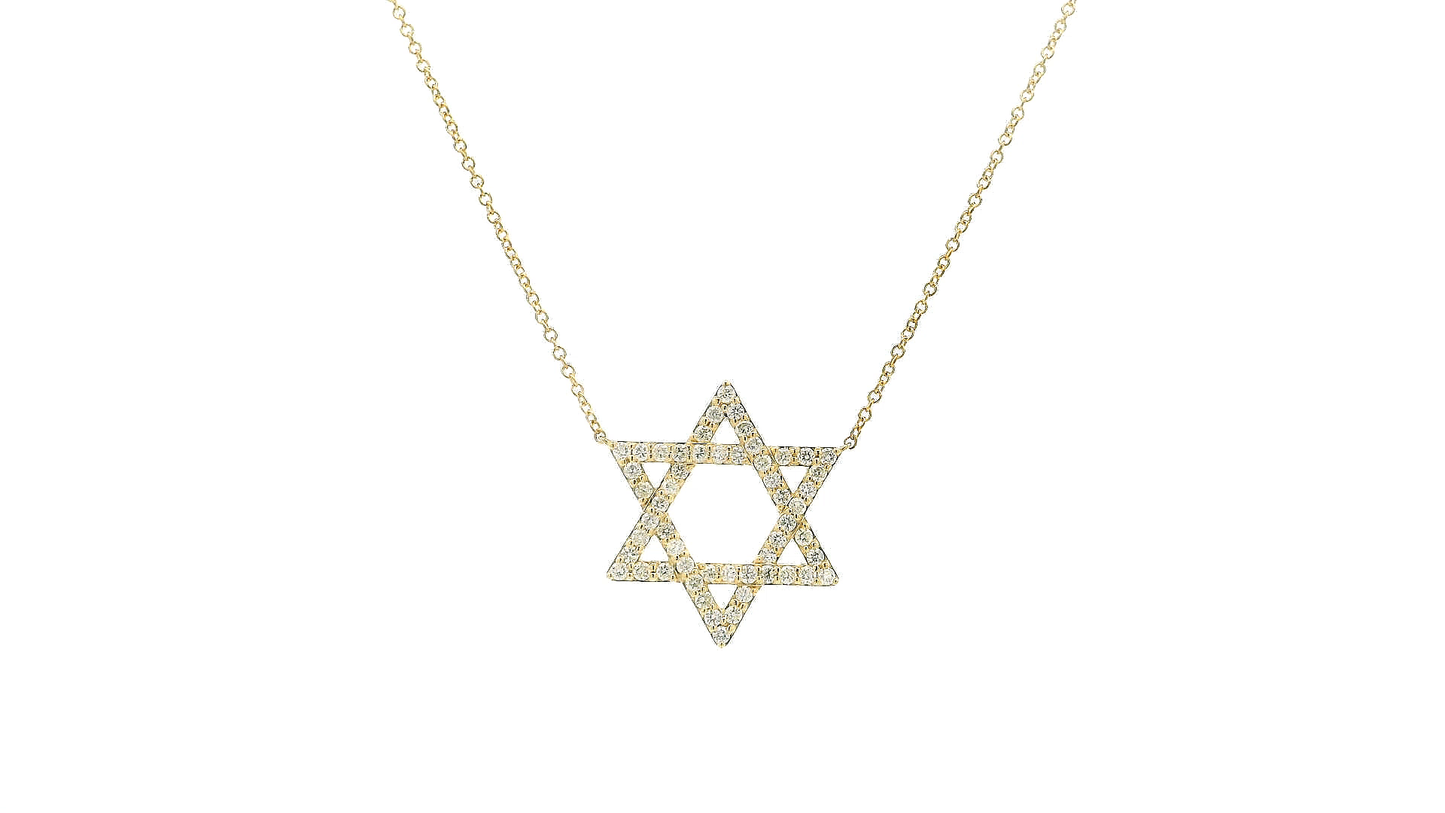 Elegant Star of David Pendant