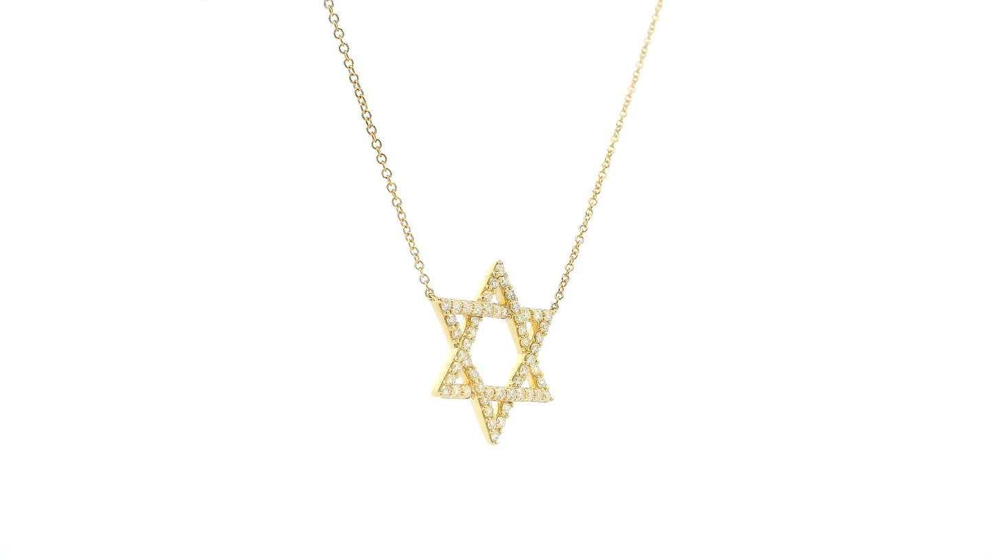 Elegant Star of David Pendant