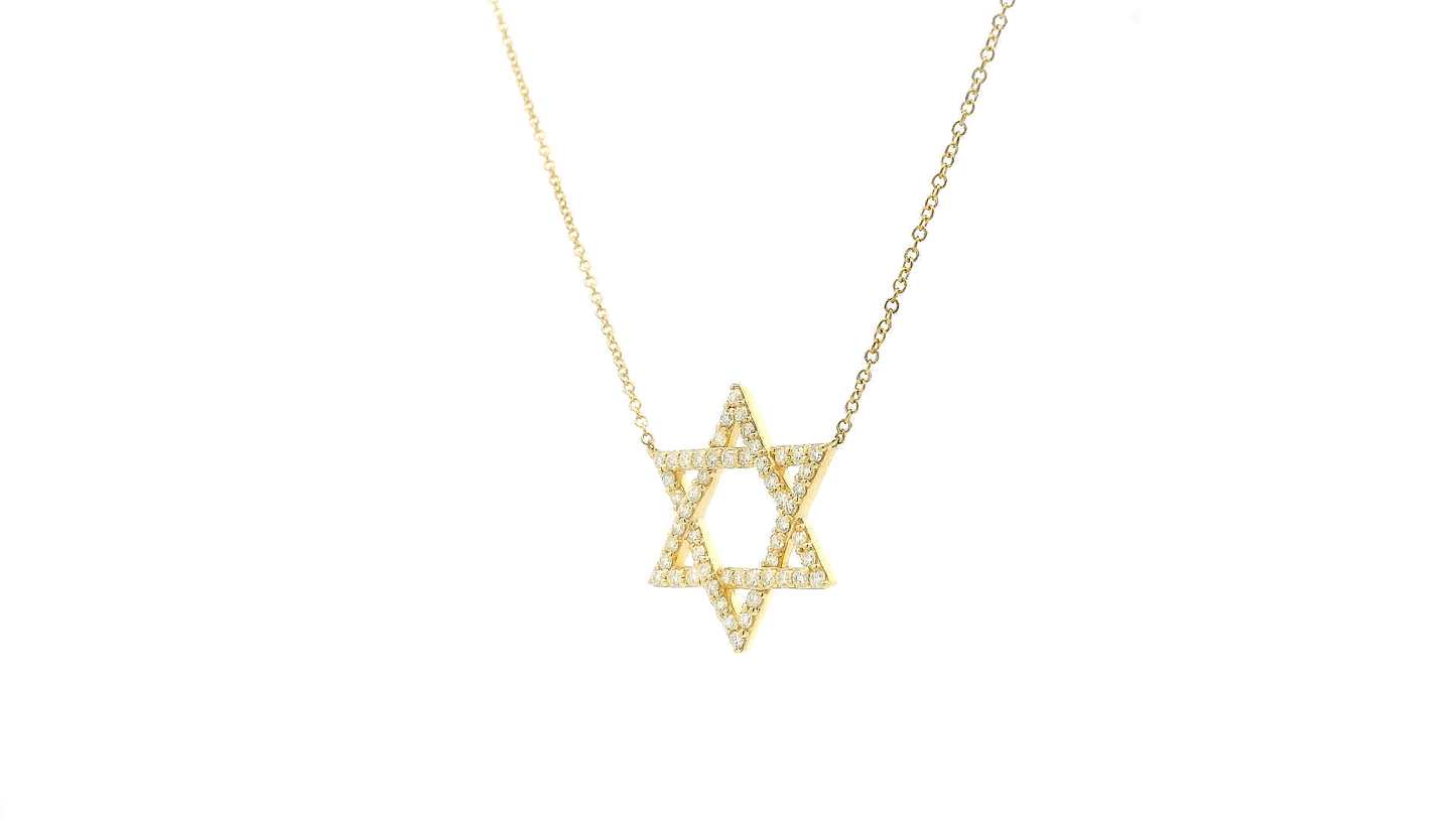 Elegant Star of David Pendant