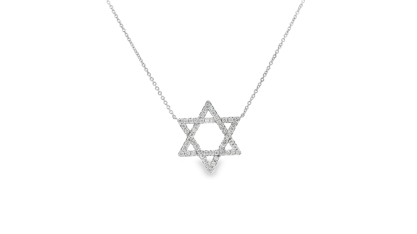 Elegant Star of David Pendant