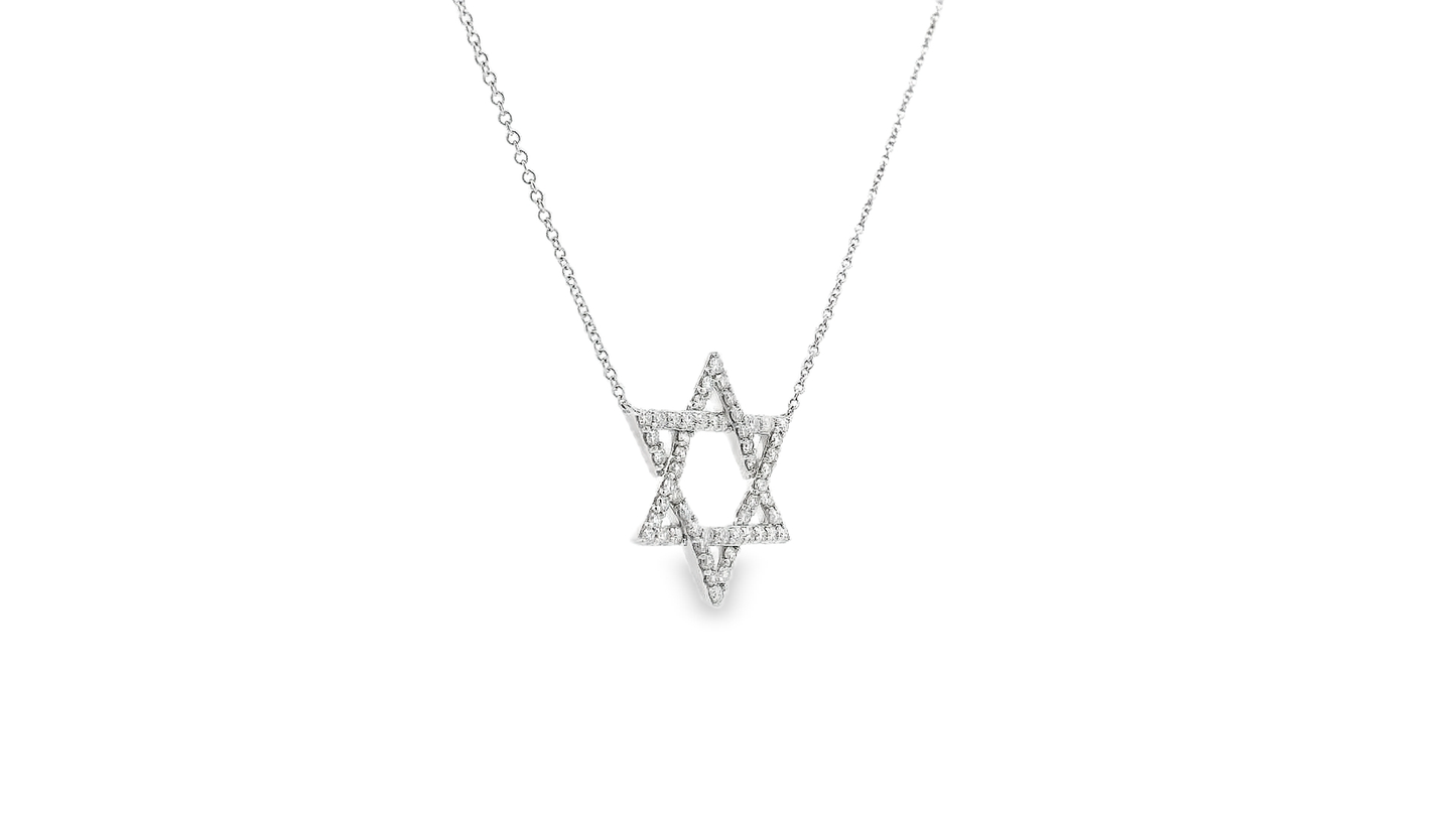 Elegant Star of David Pendant