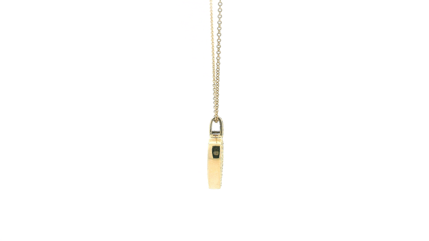 Elegant Heart-Shaped Pendant Necklace